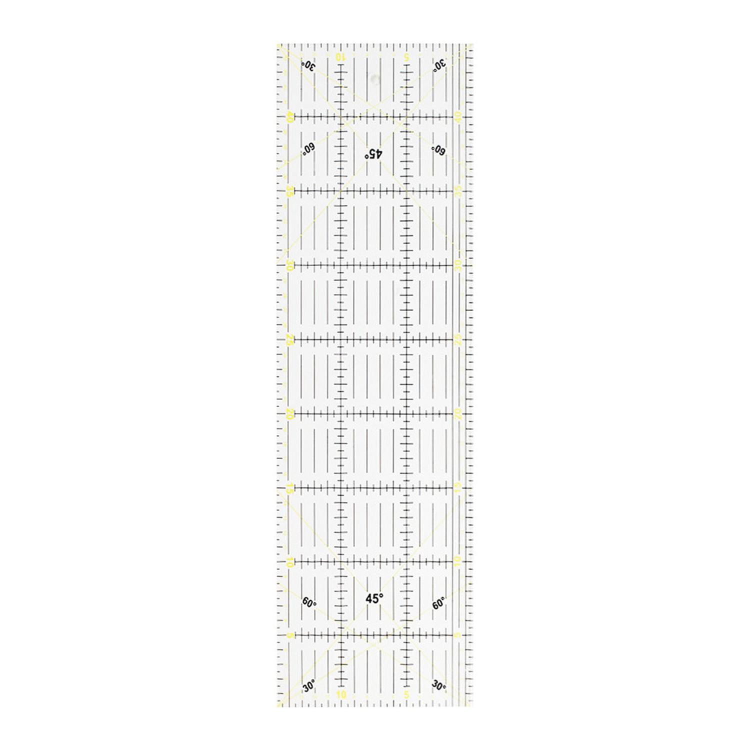 Julam Quilting Rulers AcrylicRulers For Quilting And SewingNonSlip Hot Ironing Ruler With