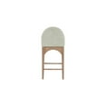 thumbnail image 7 of Meridian Furniture Waldorf Mint Chenille Fabric Stool, 7 of 7