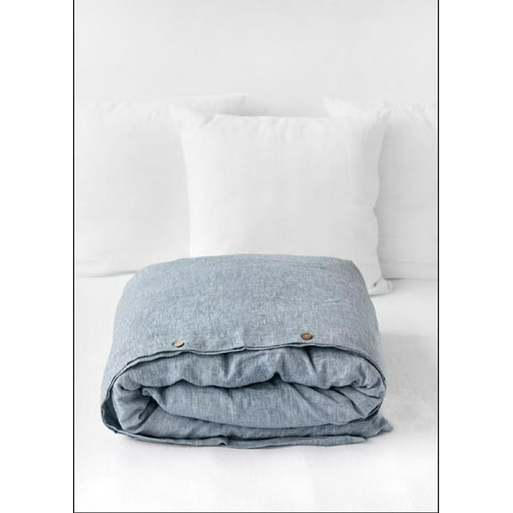 Pavish Export Cotton Duvet Cover In Light Blue Softened Bedding Duvet Cover Set With 2 Pillow Case Cotton Comforter Duvet Cover Twin Xl