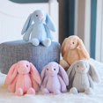 thumbnail image 3 of Juguetes de peluche de conejo de orejas largas Kawaii para niña muñeco de apaciguar juguete para dormir para bebé animales de peluche suaves juguetes para bebé, 3 of 5