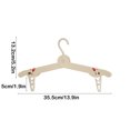 thumbnail image 3 of Fesfesfes Thin Foldable Hanger Organizer,Space-Saving Travel and Home Storage for Clothes, Towels, Accessories (Multi-Functional Design) White, 3 of 5