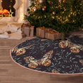 thumbnail image 6 of KLL Butterfly1 Christmas Tree Skirt 30" ,Party Decorations Farmhouse for Christmas Decorations Holiday Party, 6 of 6