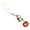 lanyard-Red, variant on Stylish Beaded Keychain Fruit Bead Phone Charm Fashionable Keyring Pendant Accessory Colorful Key Chain Bag Ornament