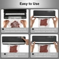 Food Vacuum Sealer Machine with 20pcs Vacuum Seal Bags, Food Storage