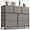 Dark Green, variant on Dresser, Betcozy Storage Organizer with 7 Drawers for Bedroom, Chest of Drawers with Fabric Bins, Sturdy Metal Frame, Wood Tabletop for Guest Room, Closet, Entryway, Nursery, Khaki