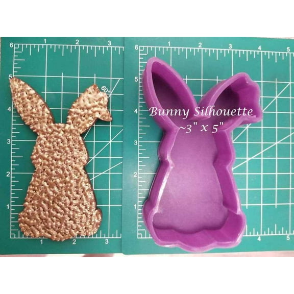 Bunny Silhouette Silicone Freshie Mold