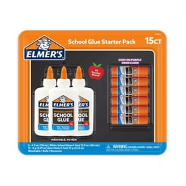 Elmer's Washable Clear School Glue - 5 oz - 12 / Bundle - Clear Elmer's Washable Clear School Glue - 5 oz - 12 / Bundle - Clear