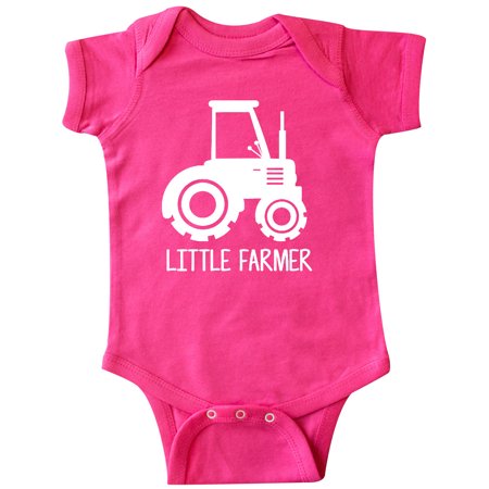 

Inktastic Little Farmer with Tractor Gift Baby Boy or Baby Girl Bodysuit