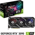 thumbnail image 1 of Tarjeta de Video ASUS ROG Strix GeForce RTX 3090 OC 24GB GDDR6X ROG-STRIX-RTX3090-O24G-GAMING, 1 of 6