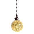 thumbnail image 2 of Colorful Pull Chains Crystal Glass Ice Cracked Ball Pull Chain for Ceiling Fan Light Decor 21" Extension Chain,Glass Ceiling Fan Pull Chain,Light Fan Pulls Decorative Beaded Chain for Decoration(1Pc), 2 of 4