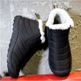thumbnail image 5 of Earlde Men's Women's Winter Warm Slippers with Fuzzy Plush Lining Slip on House Shoes with Indoor Outdoor Anti-Skid Rubber Sole, 5 of 7