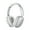 Silver, variant on Mahipey Hybrid Active Noise Cancelling Headphones,60H Playtime Foldable Wireless Over Ear Bluetooth 5.4 Headphones,5 EQ Music Modes,Hi-Res Audio,Deep Bass,Breathable Leather Earpads,Gray