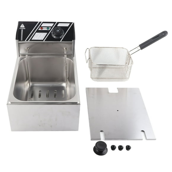 Electric Immersion Deep Fryer,Stainless Steel Electric Deep Stainless Steel Electric Deep Fryer Deep Fryer Future-Proof Design