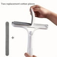 thumbnail image 3 of 3-in-1 Streak-Free Window Glass Cleaner Tool, Multi-Function Wiper Scraper Squeegee, All-in-One Cleaning Tool for Shower Doors, Mirrors, Indoor Windows and All Glass Surfaces, 3 of 10