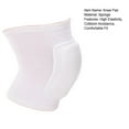 thumbnail image 7 of harmtty 1Pc Knee Pad Comfortable Fit Breathable Collision Avoidance Anti slip High Elasticity Knee Sponge Sports Protective Gear Knee Pad Fitness Use White, 7 of 7
