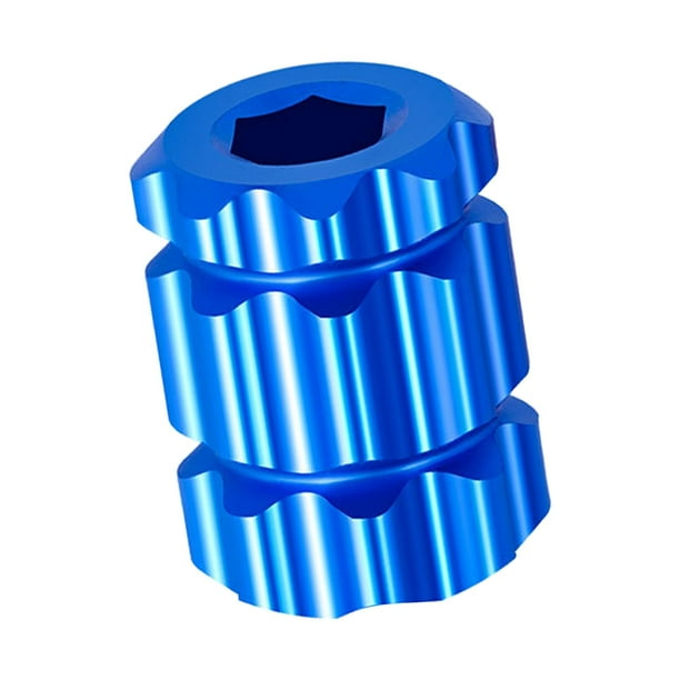 Perno de fijación de Perno de brazo de duradera Metal Práctico Ligero para Azul Zulema Perno del juego de bielas de bicicleta