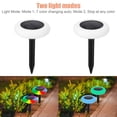 thumbnail image 5 of 2 Pcak Color Changing Solar Lights for Outdoor，Weatherproof Auto On/Off Outdoor Lights for outdoor garden, patio, porch, yard, and walkways, 5 of 9