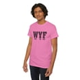 thumbnail image 6 of DJH Apparel | WYF: Where's Your Faith Christian Unisex Cotton T-shirt, 6 of 7