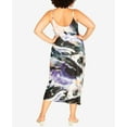 thumbnail image 2 of City Chic Women's Misty Eclipse Dress Black Size Petite Small, 2 of 3
