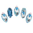 thumbnail image 3 of Resin Desktop Ornament Adornment for Home Yacht Shape Micro Landscape Simulation Tree Color 5PCS, 3 of 4