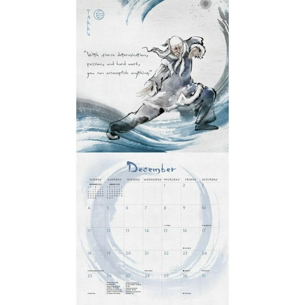 Avatar: The Last Airbender 2022 Collector's Edition Wall Calendar : with 13  all-new, exclusive watercolor illustrations + bonus print (Calendar) -  Walmart.com