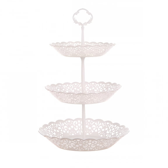 ACDANC 3-Tier Fruit Basket Holder,Portable Countertop Serving Tray Platter