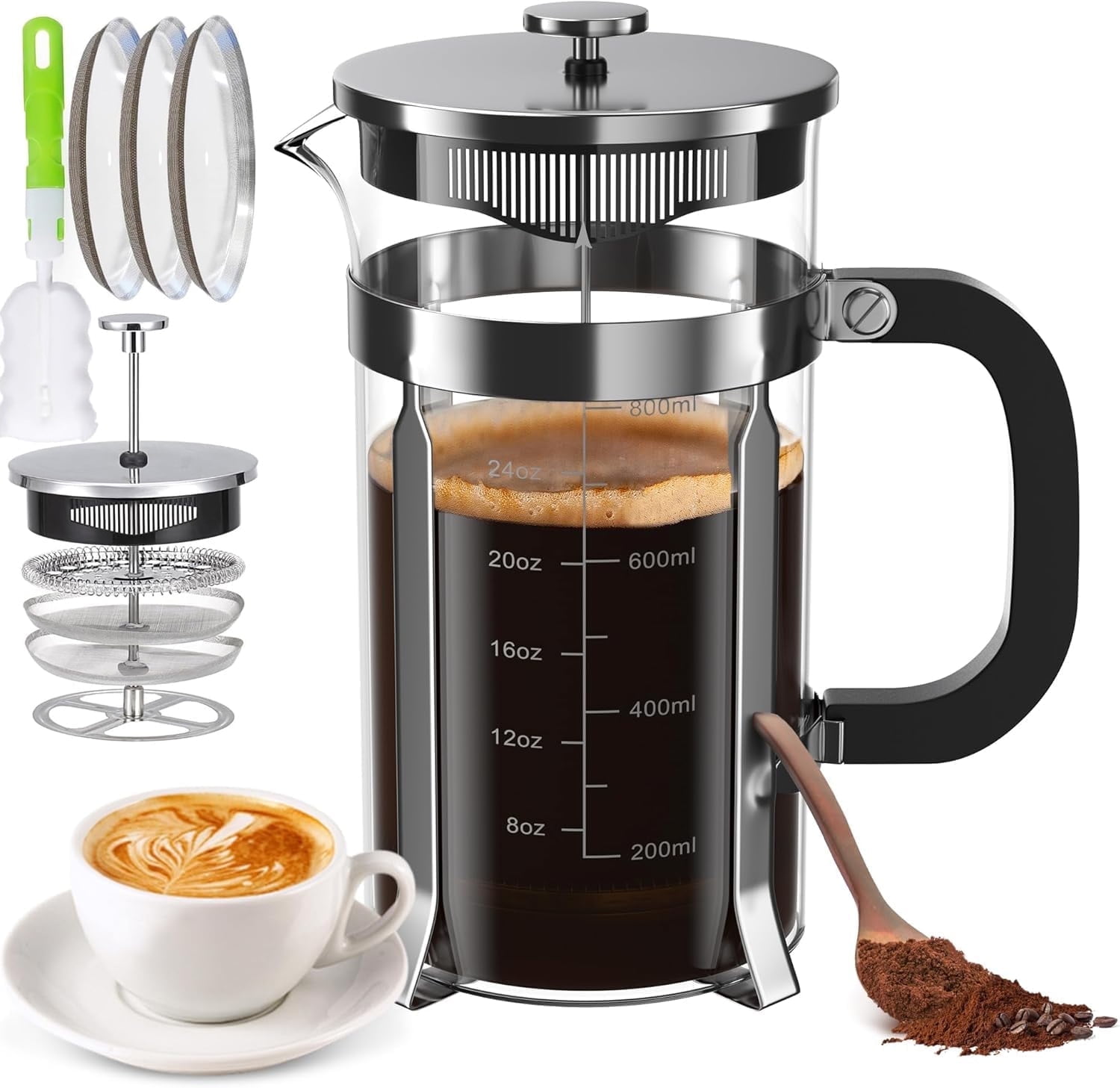 ESPRO P7 18-Oz. French Press Coffee Maker, Polished