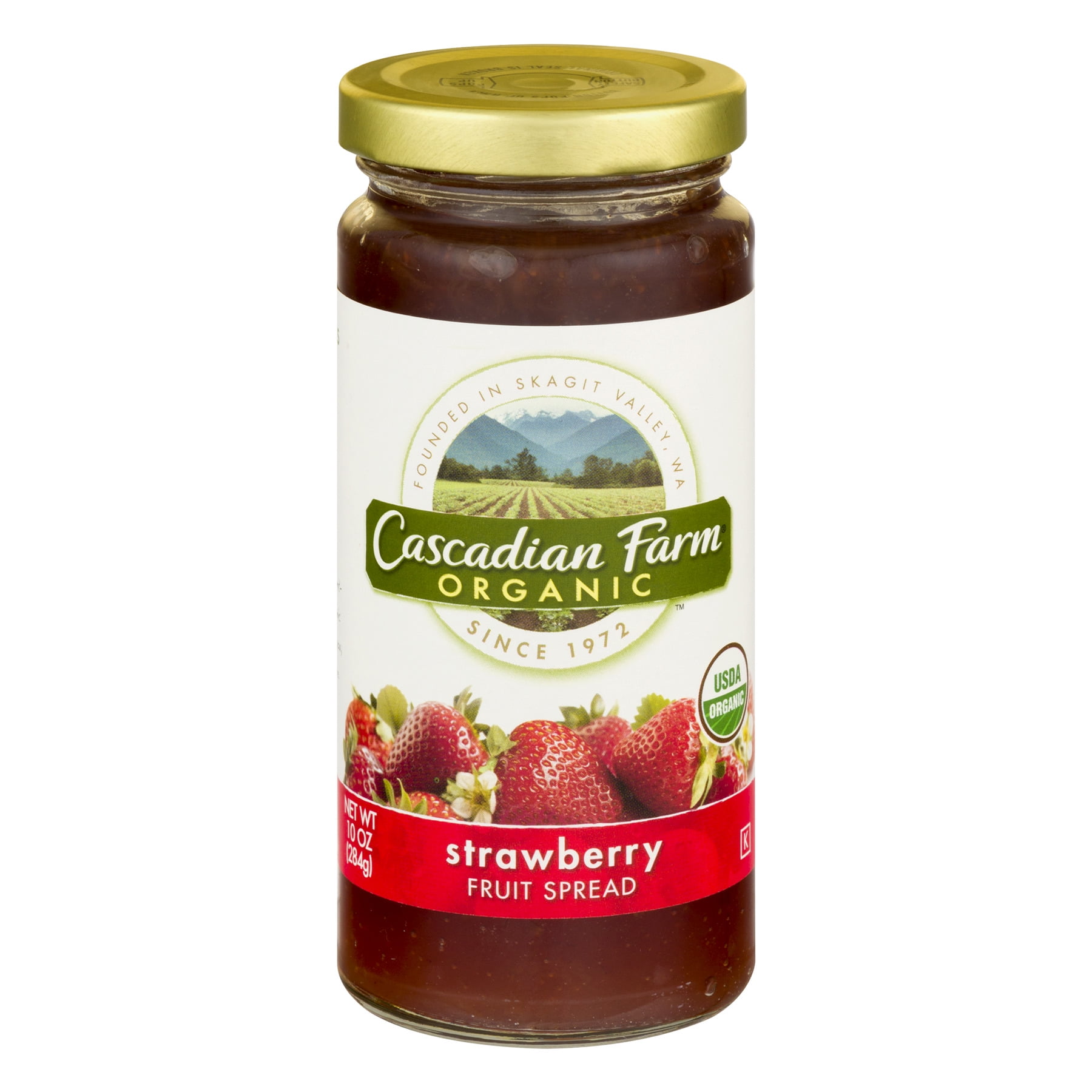Cascadian Farm Organic Strawberry Fruit Spread, 10 oz