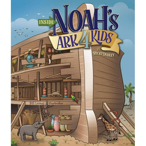 Inside Noah's Ark 4 Kids (Board Book)
