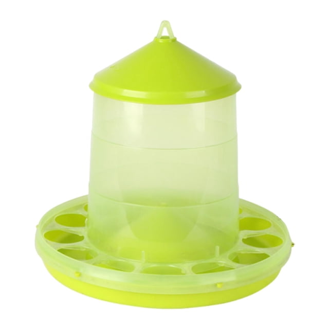 Comedero para pollos Comedero para aves de corral Pollitos Suministros para gallinas Llenado fácil Fácil limpieza Sin desperdicios Estilo D