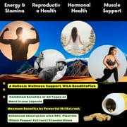 GoodlifePick Maca Root Capsules 150 Count with Black Pepper for Energy, Stamina & Vitality