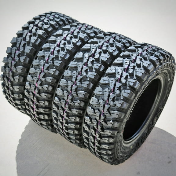 Set of 4 (FOUR) Forceum M/T 08 Plus LT 165/80R13 Load D (8 Ply) MT Mud Tires Fits: 1980 Mazda RX-7 GS, 1981-82 Mazda RX-7 GSL