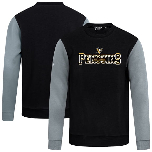 Men's Levelwear  Black/Gray Pittsburgh Penguins Ultimate Journey Sweatshirt