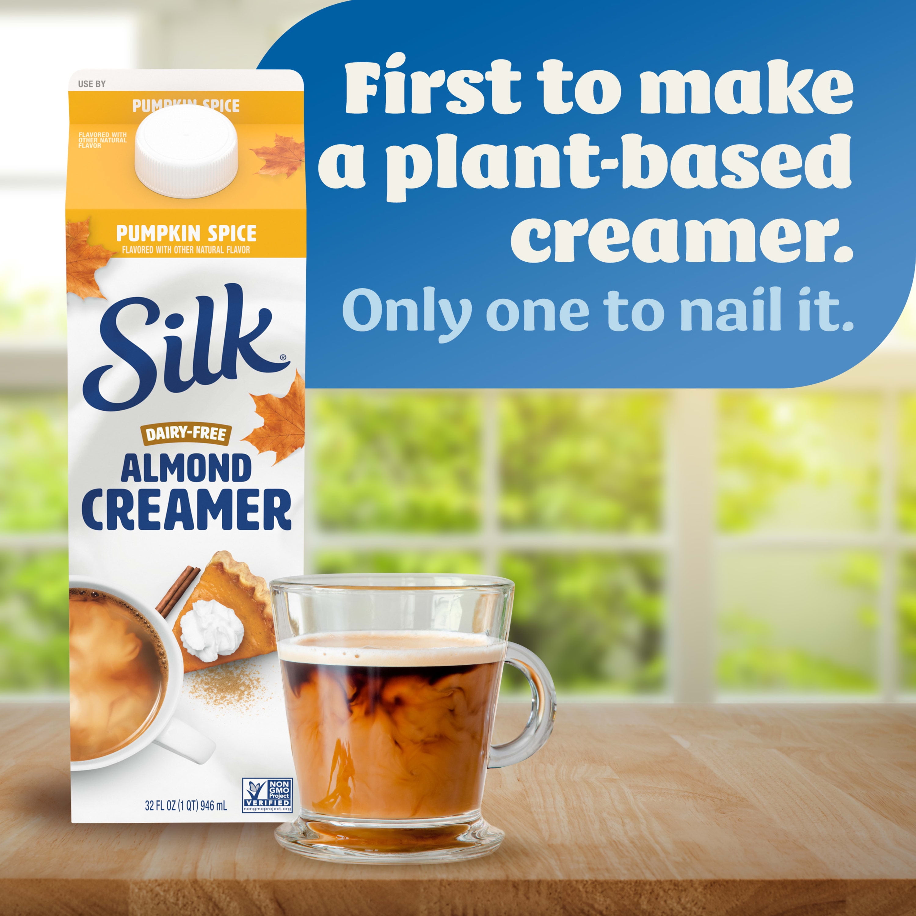Silk debuts Pumpkin Spice beverage and creamer - FoodBev Media