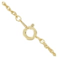 thumbnail image 2 of Gold Tone Letter Initial Script "W" Pendant Necklace 20" Chain Ladies Adult Female, 2 of 2