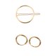 thumbnail image 1 of Pendientes de Botón de Europeo Horquillas de Aro Circular Horquillas para El Cabello Femme, 1 of 9