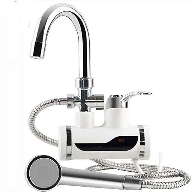 Electric Kitchen Water Heater Tap Instant Hot Water Faucet Heater Cold Heating Faucet Tankless Instantaneous Water Heater ,Faster Heat