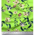 thumbnail image 1 of Soimoi Tissu en Coton Canard, Imprimé Floral, 1 Yard 42 Pouces de Large, 1 of 3