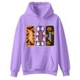 thumbnail image 3 of LUOGENLI Chandails à Capuche pour Hommes Graphiques Country Halloween Chandail à Capuche Graphique à Manches Longues Chandail avec Imprimé Décontracté Confortable Veste Douce pour Automne Hiver Violet Taille TG, 3 of 5
