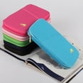 thumbnail image 2 of Tignapoo Versatile Travel Organizer Wallet for Passport and Cards - Compact Black Travel Pouch with Multiple Compartments for Easy Organization of Cash, ID, Tickets, and More, 2 of 6
