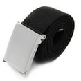 thumbnail image 2 of Kripyery Canvas Belt Unbuckle Easily Unisex Canvas Canvas Web Belt for Outdoor, 2 of 8