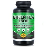 EGCG Green Tea Extract Supplement | Maximum Potency 735mg Green Tea Extract Capsules For A Metabolism Boost & Daily Energy | 120 Vegetarian Capsules