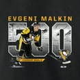 thumbnail image 4 of Men's Evgeni Malkin Black Pittsburgh Penguins 500 Goals T-Shirt, 4 of 4