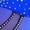 Blue, variant on iiniim Girls Sparkly Lyrical Dance Sleeveless Asymmetrical Gymnastics Leotard Ruched Ballet Dress Hot Pink 16