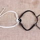 thumbnail image 3 of Pulsera de la Amistad YIN YANG Suerte BRACELETS para Amigos Parejas Bff, Plateado, 3 of 7