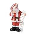 thumbnail image 3 of Figura de Papá Noel, estatua navideña para decoración del hogar, regalo, escultura de resina, adorno para dormitorio, chimenea, sala de estar, pasillo, 3 of 8