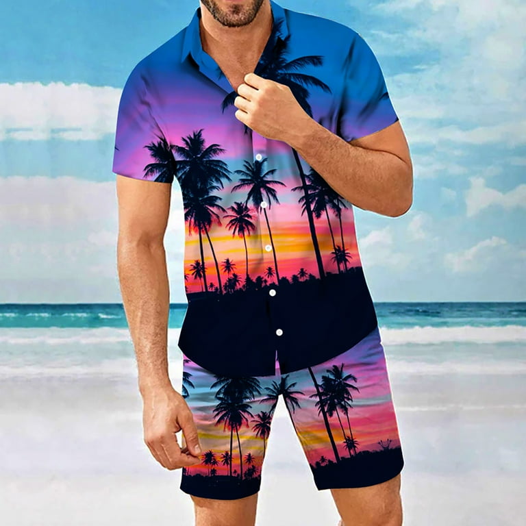 Bethesda University Hawaiian Shirt And Shorts - BiShop - Tagotee