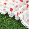 thumbnail image 6 of Outfmvch Crochet Bandanas Headbands Beige Vintage Boho Hair Scarf with Tassel Head Kerchief Knitted Triangle Tie Back Headscarf Hair Accessories for Women Girls Outfit Festival Gift Red One Size, 6 of 7