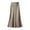 Z67Khaki, variant on KONDYS Women High Waist Skirt Solid Color Satin Dress Zipper Elegant Skirt Cozy Casual Women's Skirt