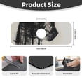 thumbnail image 2 of Xecao Double Exposure Cat Forest for Kitchen Sink Splash Guard Faucet Mat , Faucet Guard & Draining mat, (15" X 5.5" ), 2 of 7